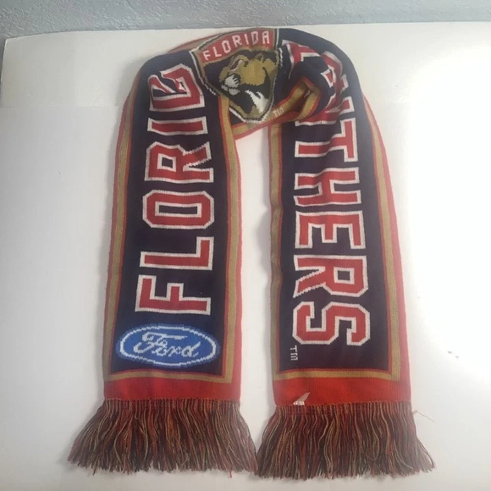 Florida Panthers Ford Sponsorship Hockey Stadium Scarf‎